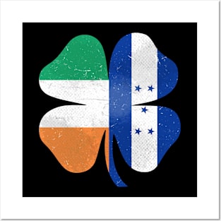 Honduran Irish Shamrock Honduras Ireland St. Patrick's Day Posters and Art